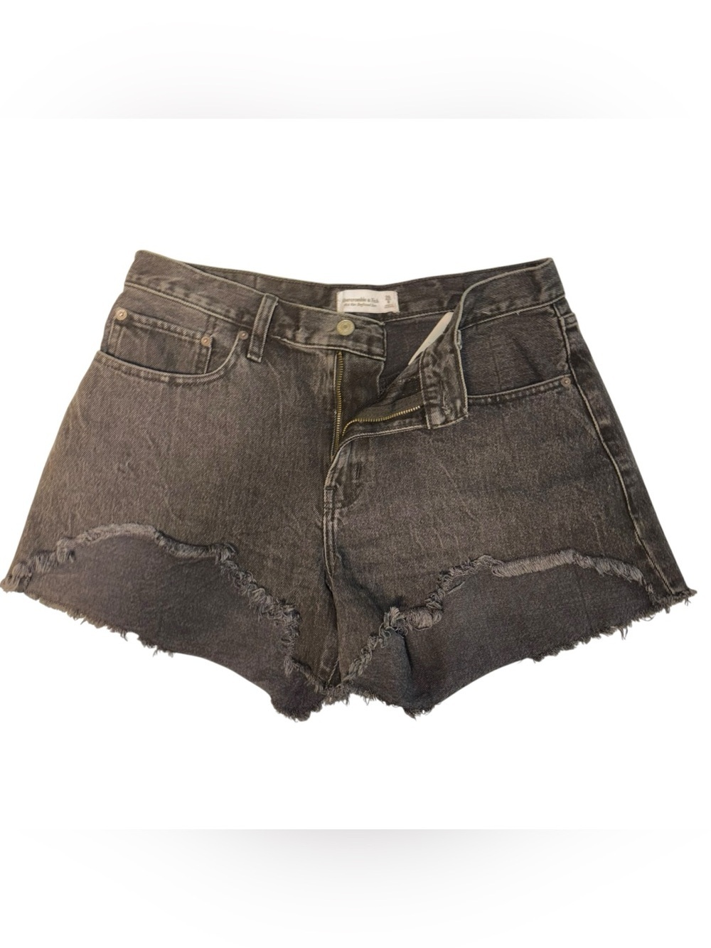 Abercrombie & Fitch | Curve Love Mid Rise Boyfriend Shorts | 29